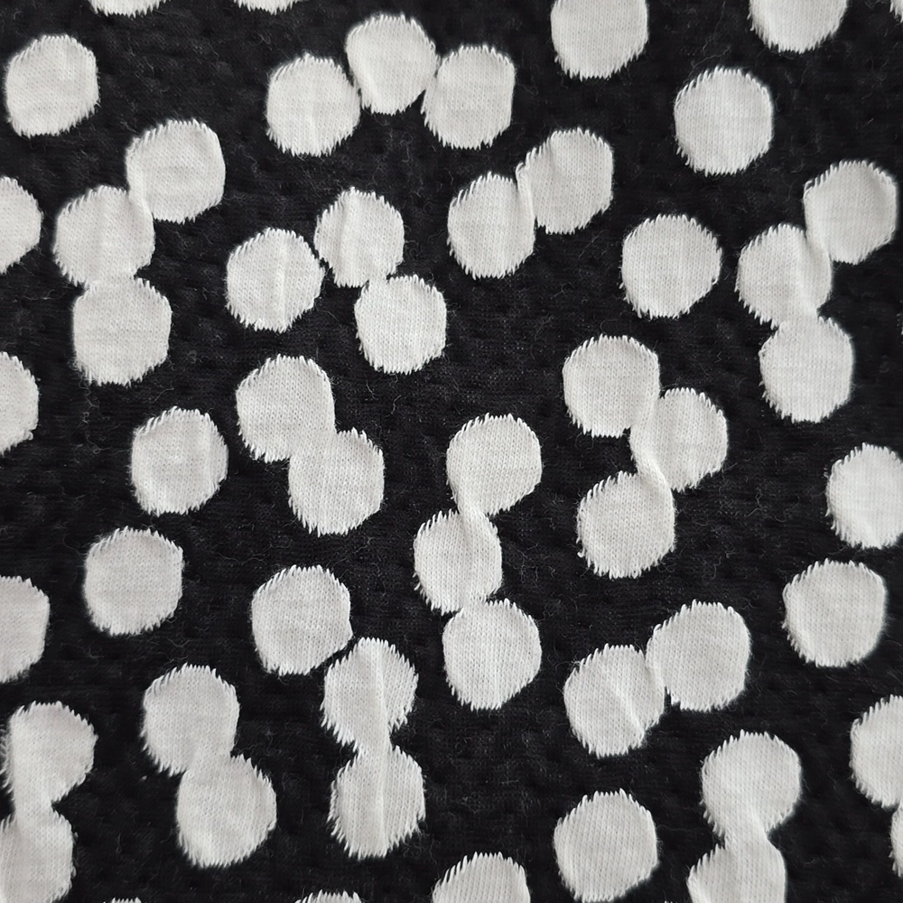 Deletta Black and White Polka Dot Women's Top Or Tunic - Picture 6 of 14
